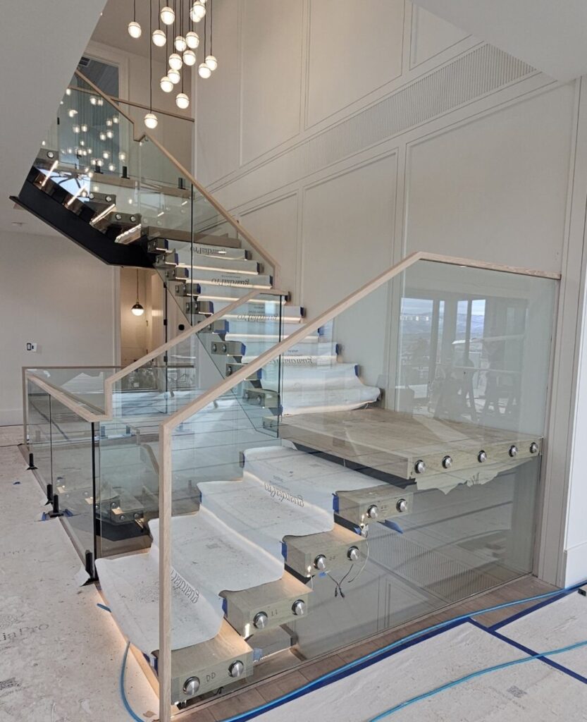Glass railing