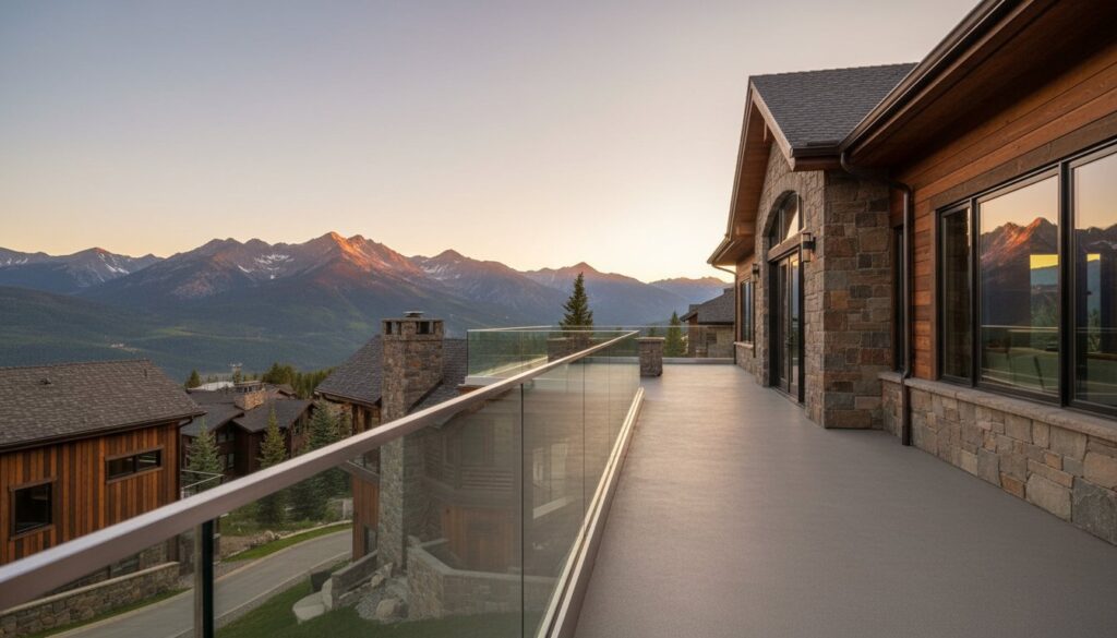 Modern Glass Railings: The Definitive Guide for Park City Homes 2