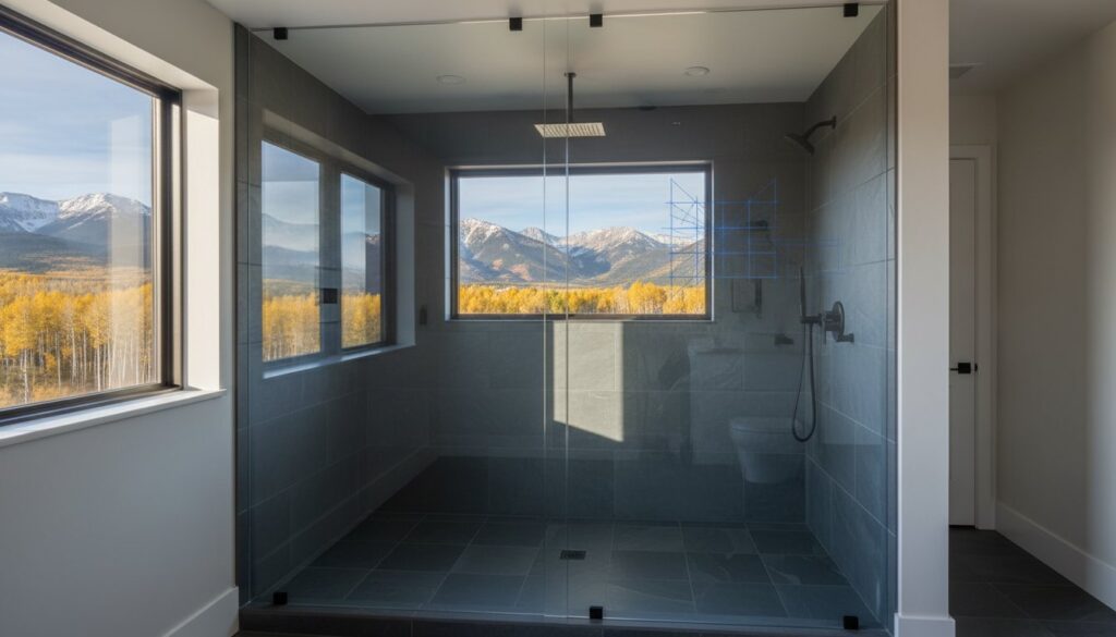 Custom Glass Shower Doors in Park City: The Definitive Design & Engineering Guide