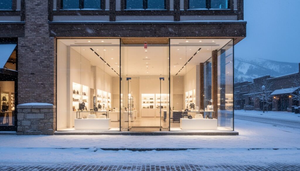Premium Storefront Glass in Park City, UT: A Guide to High-Performance Commercial Glazing