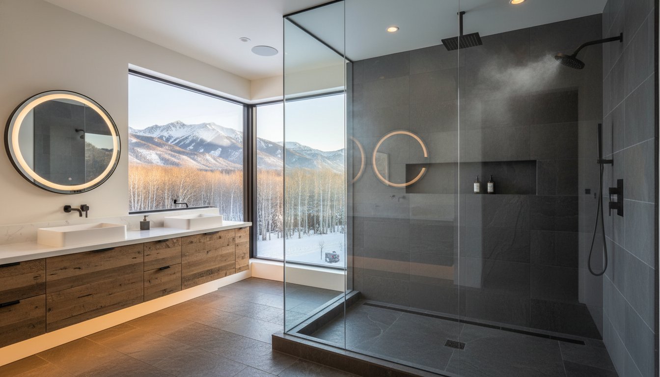 Custom Shower Glass in Park City, UT: The 2026 Guide to Mountain Modern Luxury