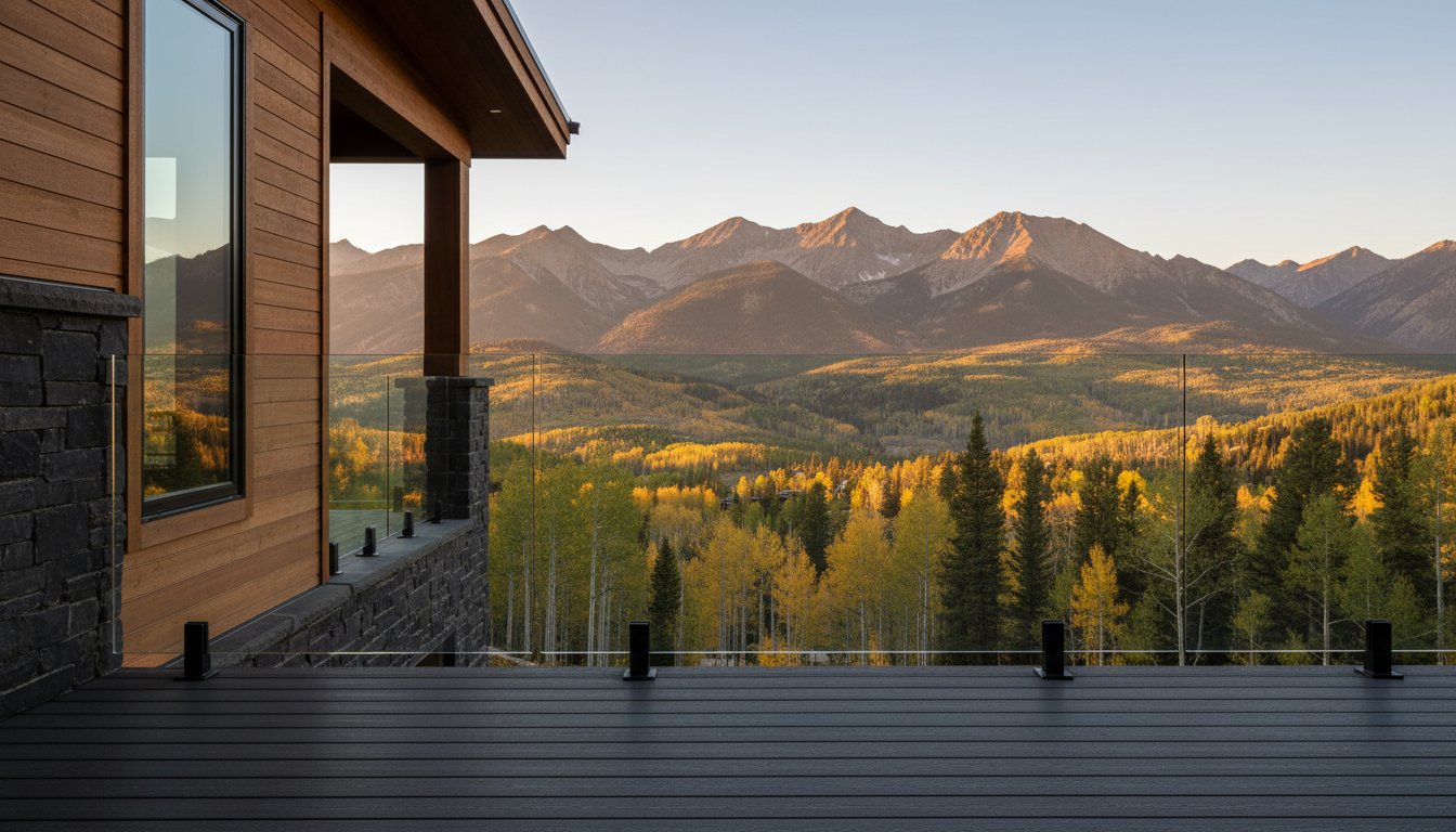 Glass Balcony Railings in Park City: Elevating Mountain Modern Luxury (2026 Guide)