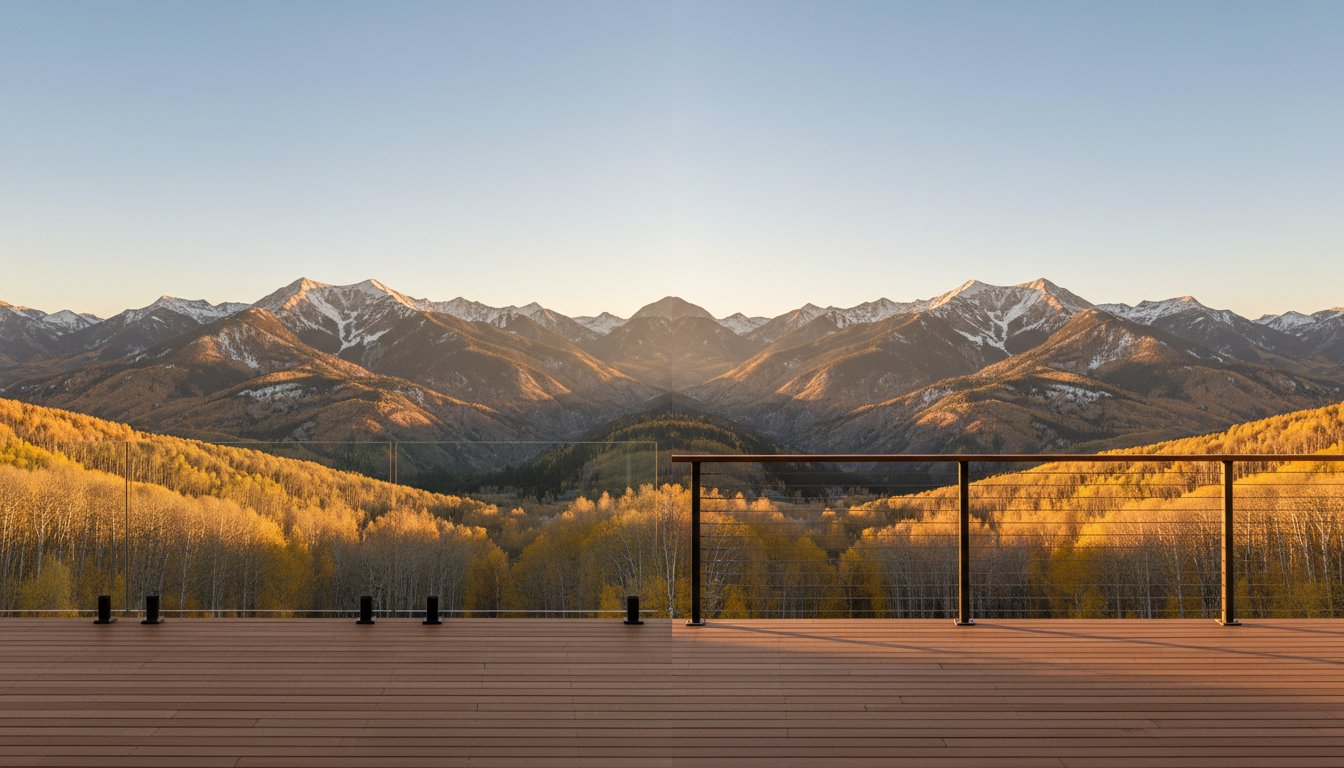 Glass vs. Cable Railing for Park City Mountain Homes: The 2026 Design Guide