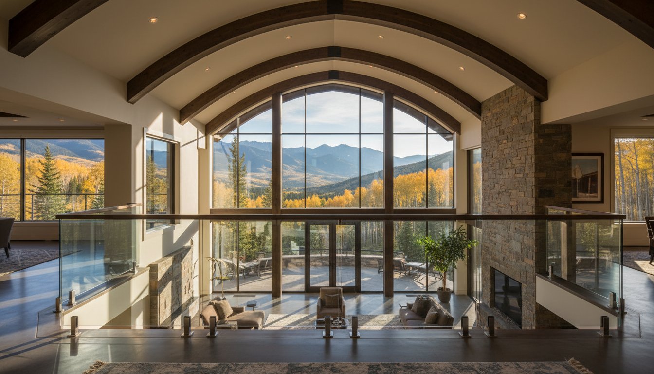 Luxury Home Glass Railings in Canyons Village: Elevate Your Space