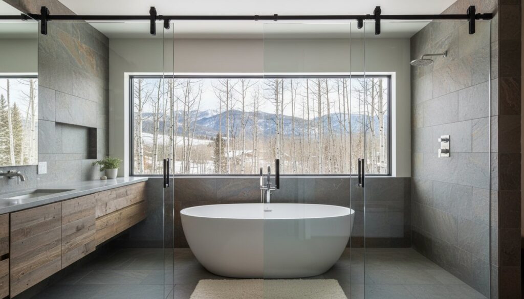 Sliding Glass Shower Doors for Tubs in Park City: A Luxury Design Guide 5 Sliding Glass Shower Doors for Tubs in Park City: A Luxury Design Guide
