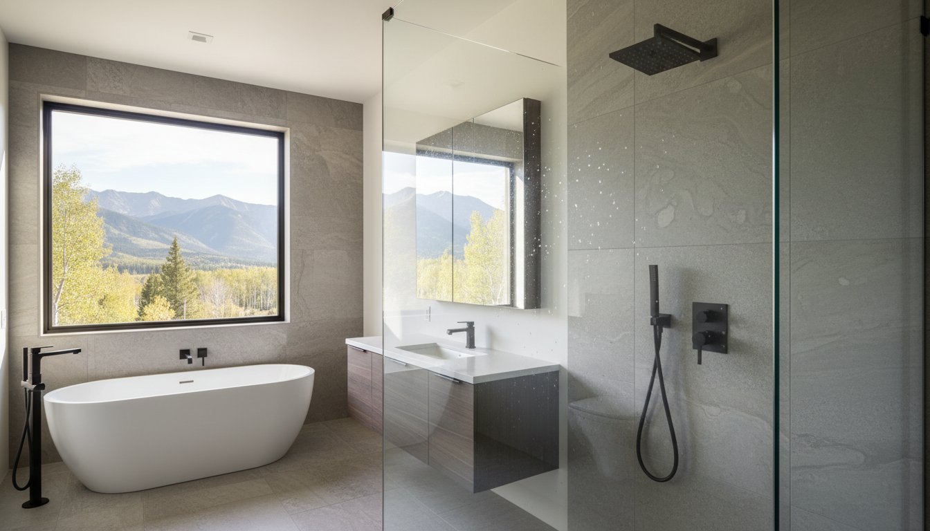 The Best Cleaner for Frameless Shower Doors: A Park City Homeowner’s Guide