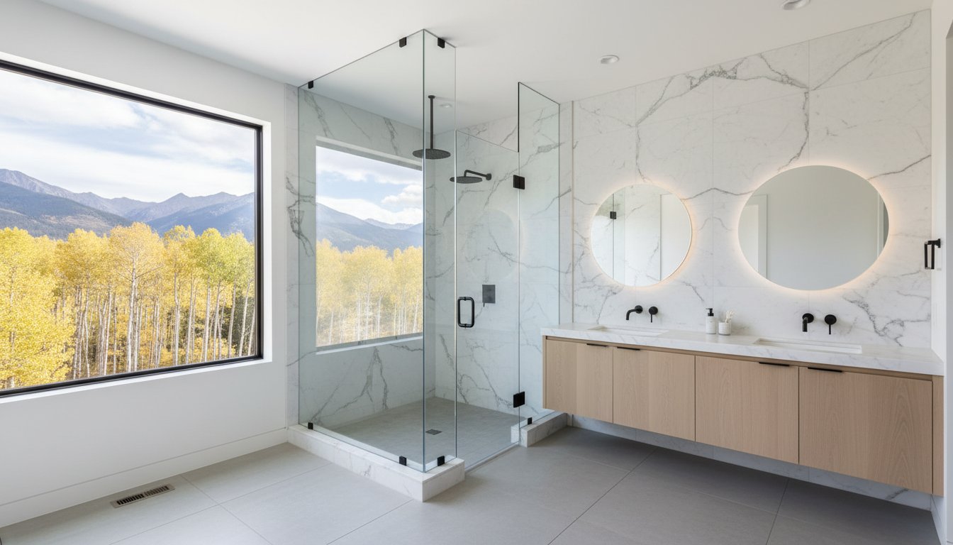 The Ultimate Guide to Low-Iron Glass Shower Doors in Park City: 2026 Design Edition