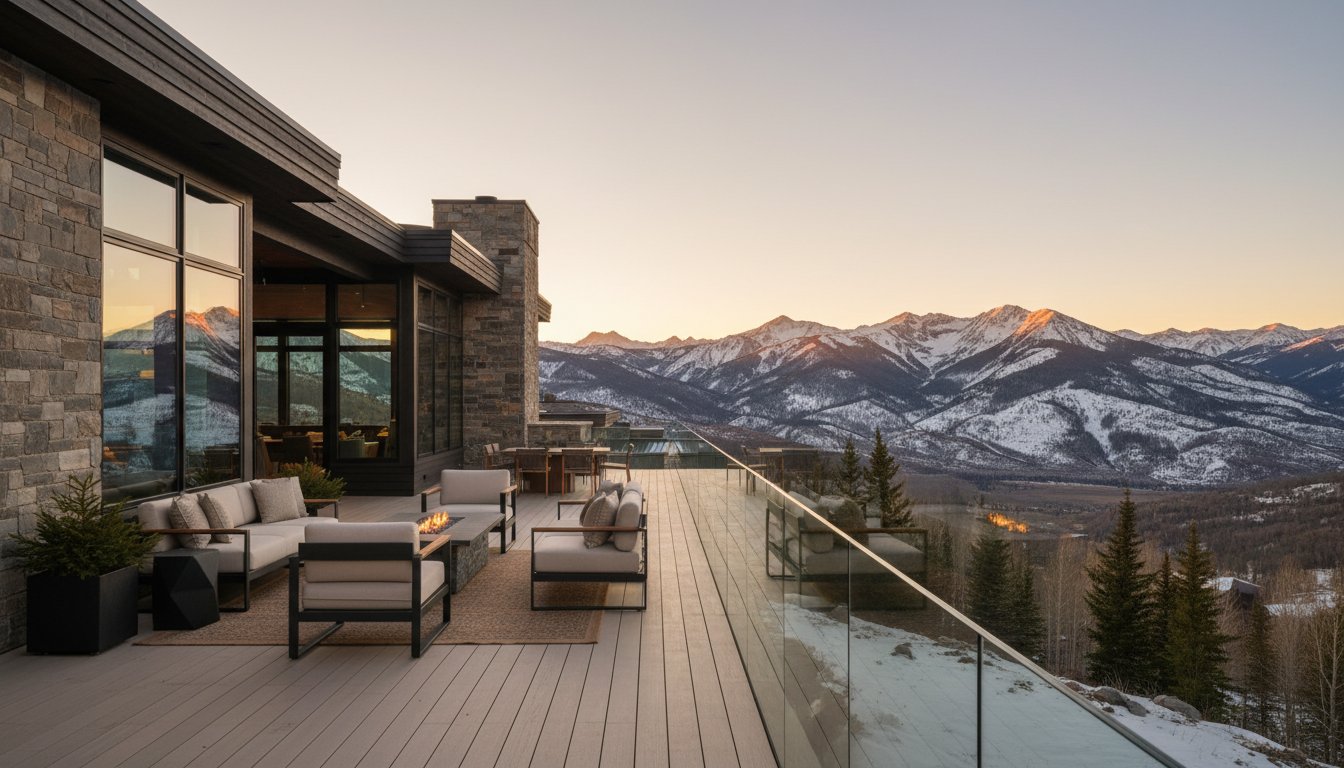 Unobstructed View Glass Railings in Deer Valley: The Definitive Design Guide