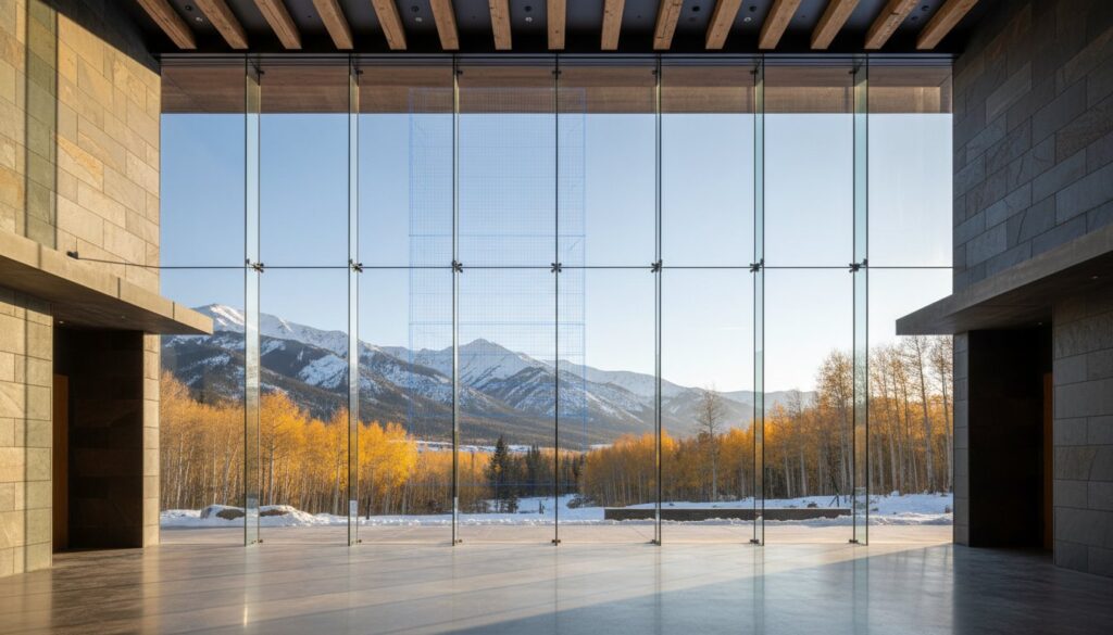 Commercial Glass Installation in Park City: Precision Craftsmanship for Luxury Architecture