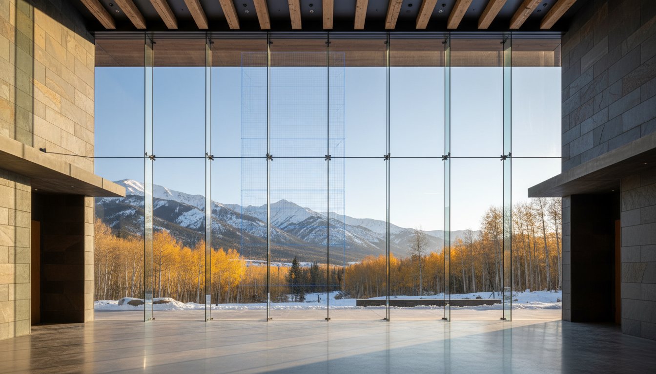 Commercial Glass Installation in Park City: Precision Craftsmanship for Luxury Architecture