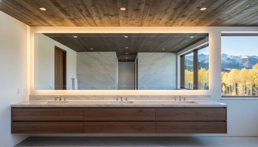 Custom Vanity Mirrors in Deer Valley: Bespoke Glass for Luxury Interiors