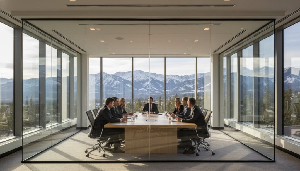 The Definitive Guide to Glass Conference Room Walls: Elevating Utah Workspaces 1 The Definitive Guide to Glass Conference Room Walls: Elevating Utah Workspaces