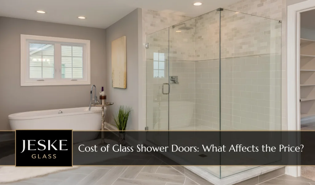 Cost of Glass Shower Doors What Affects the Price