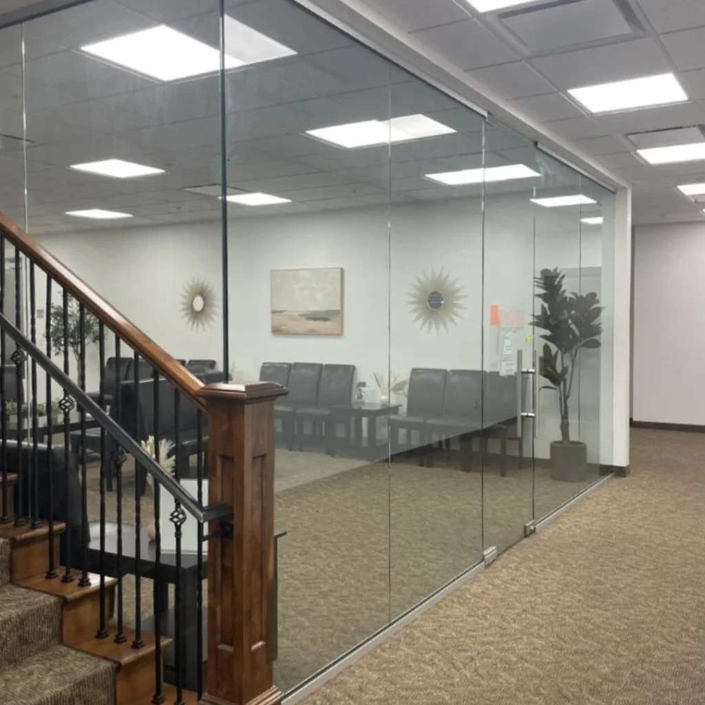 Glass Partition Installation in Midway
