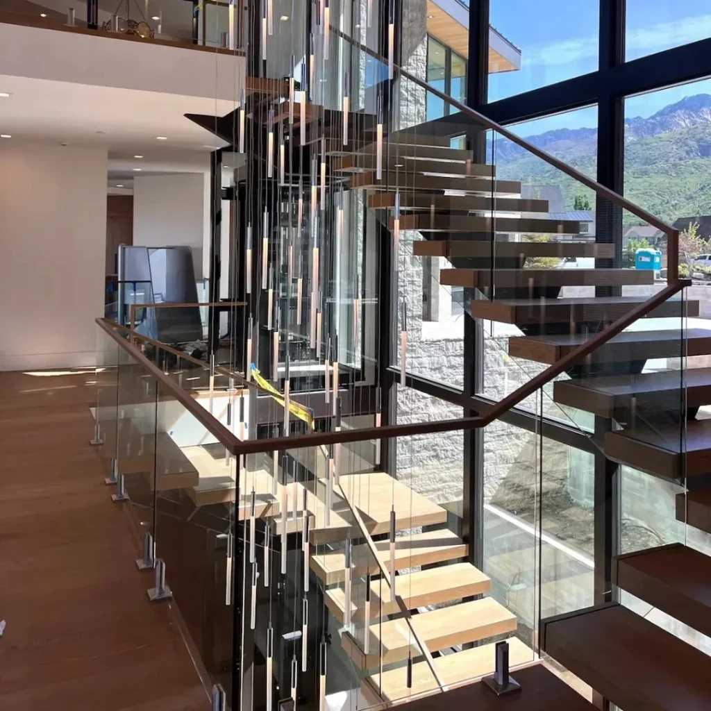 Glass Railing Installation in Midway