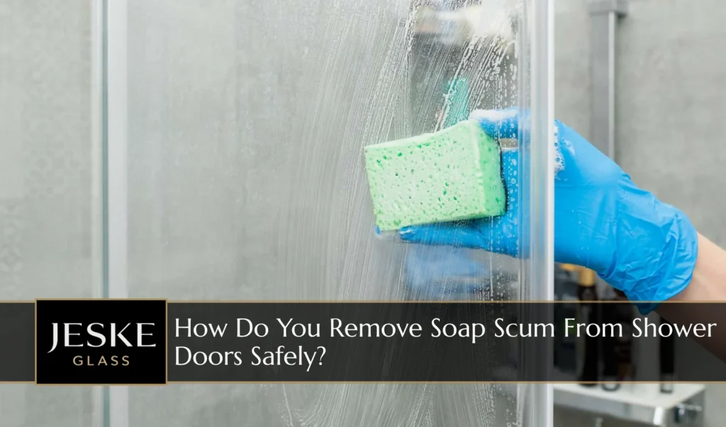 How Do You Remove Soap Scum From Shower Doors Safely